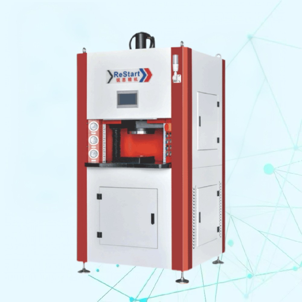 Abrasive fluid polishing machine